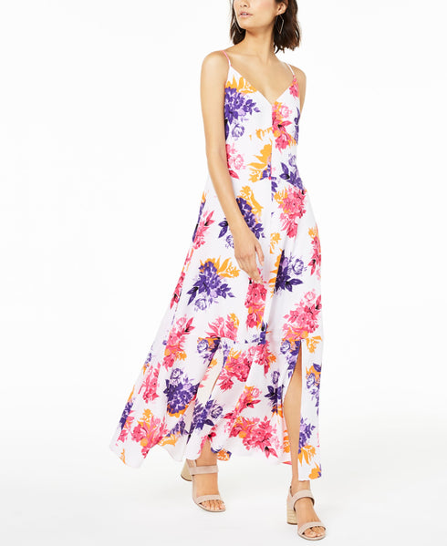 Floral-Print Maxi Dress
